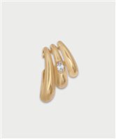 Earcuff Rue des Mille Donna in Lega metallica Cubic Zirconia EAR-039 M1 AU